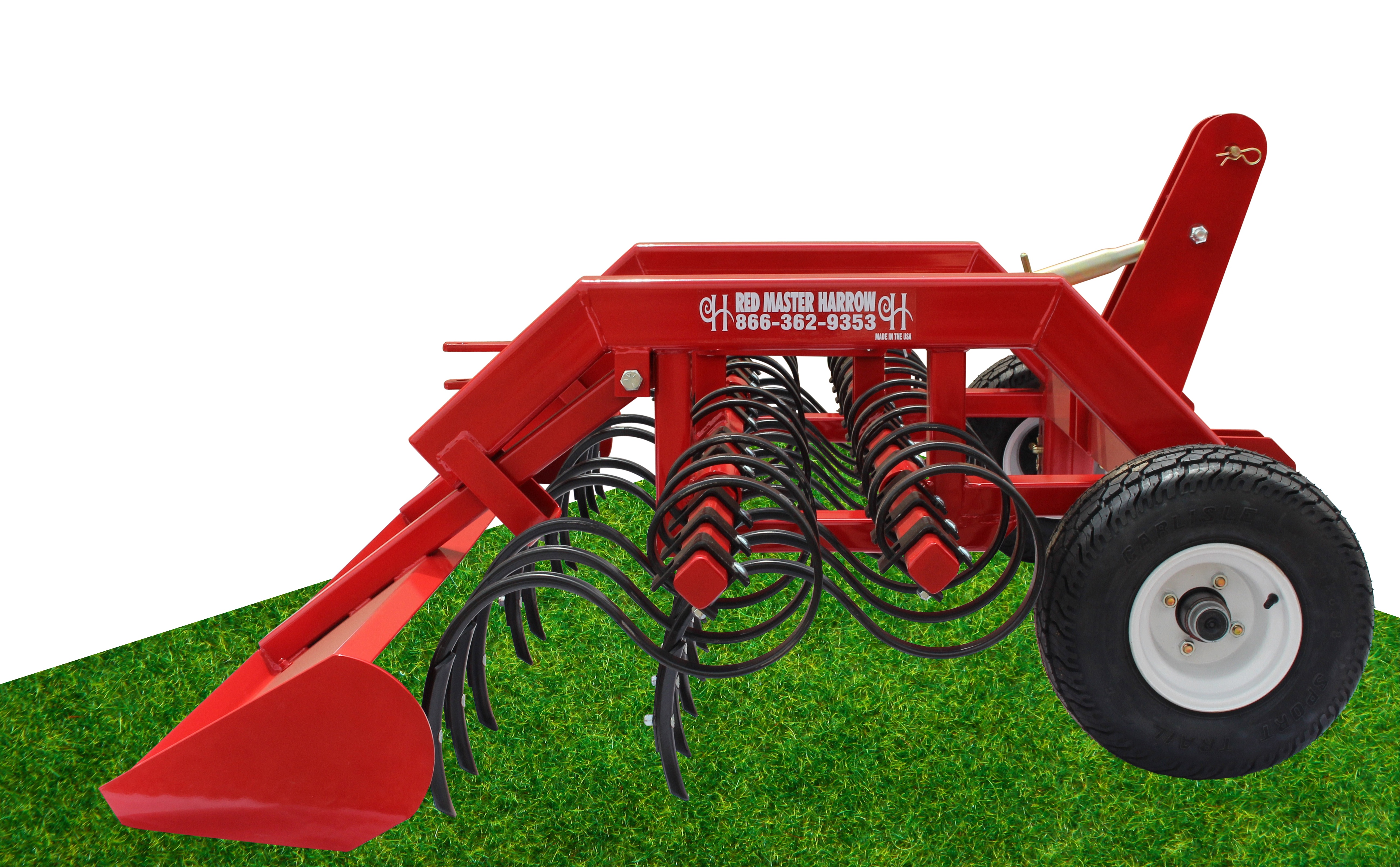 Red Master Harrow - Best-Selling Arena Drag & Horse Training Equipment