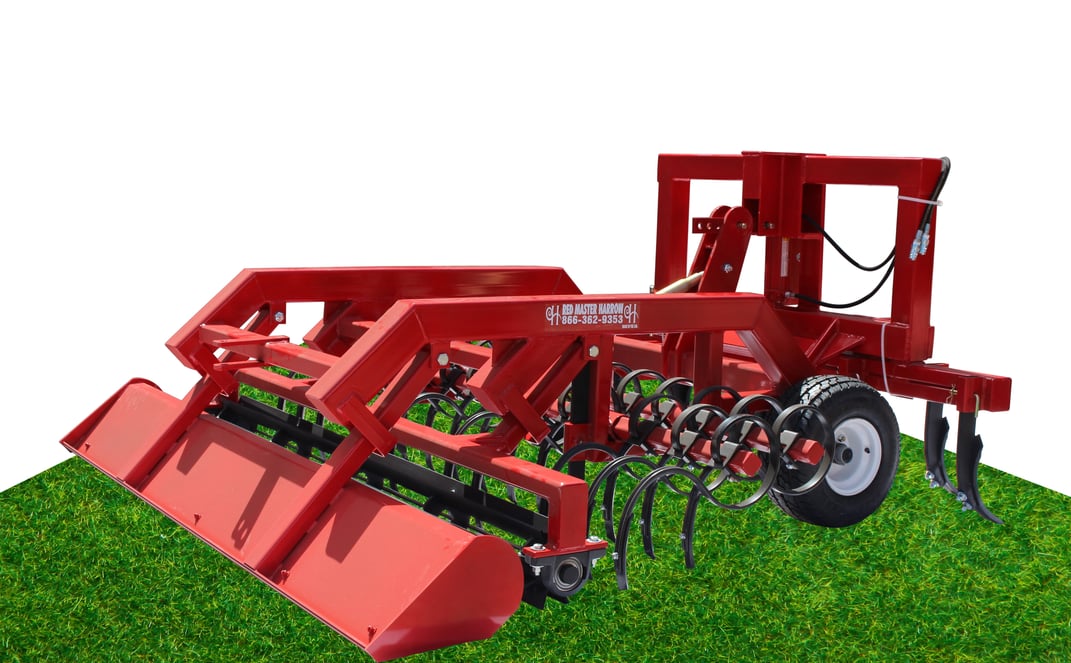 Red Master Harrow BestSelling Arena Drag & Horse Training Equipment